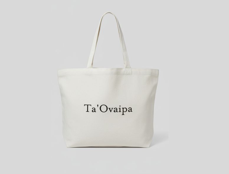 Ovaipa Canvas Taske Hvid